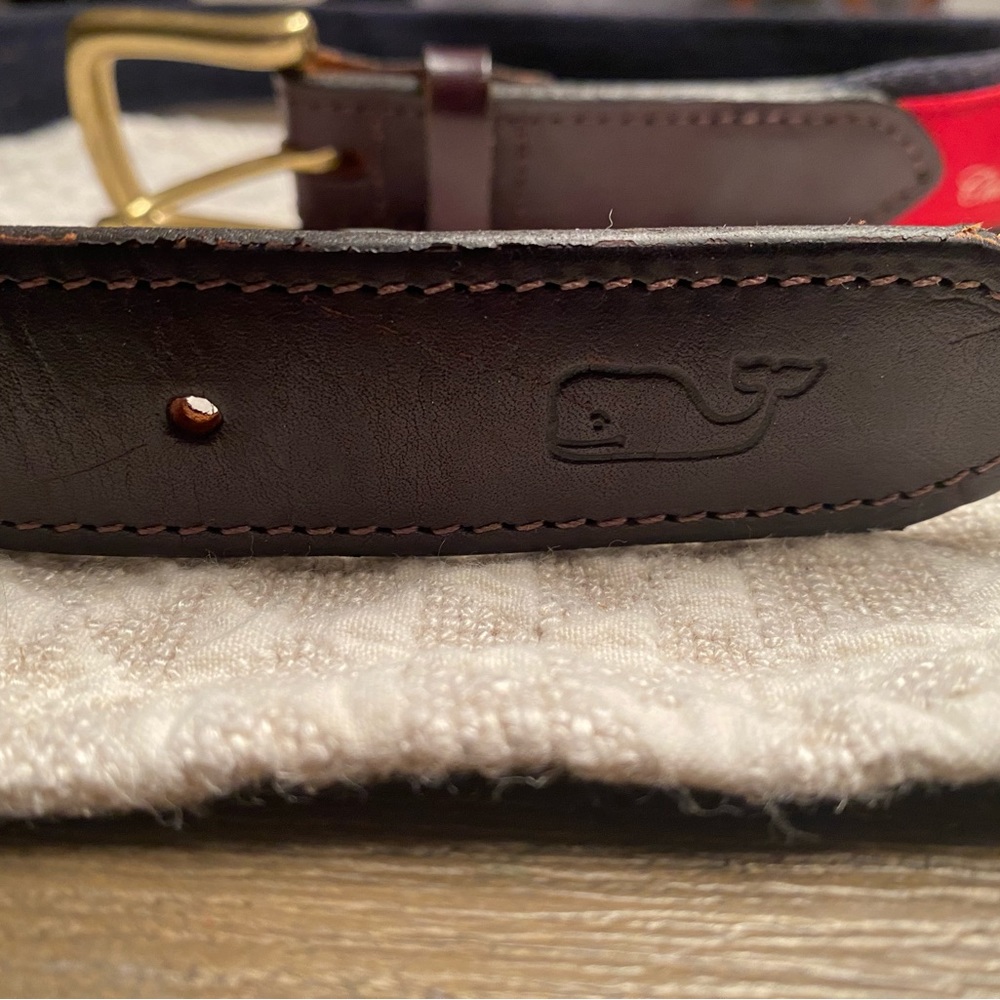 Classy Vineyard Vines Golf Belt Size 34